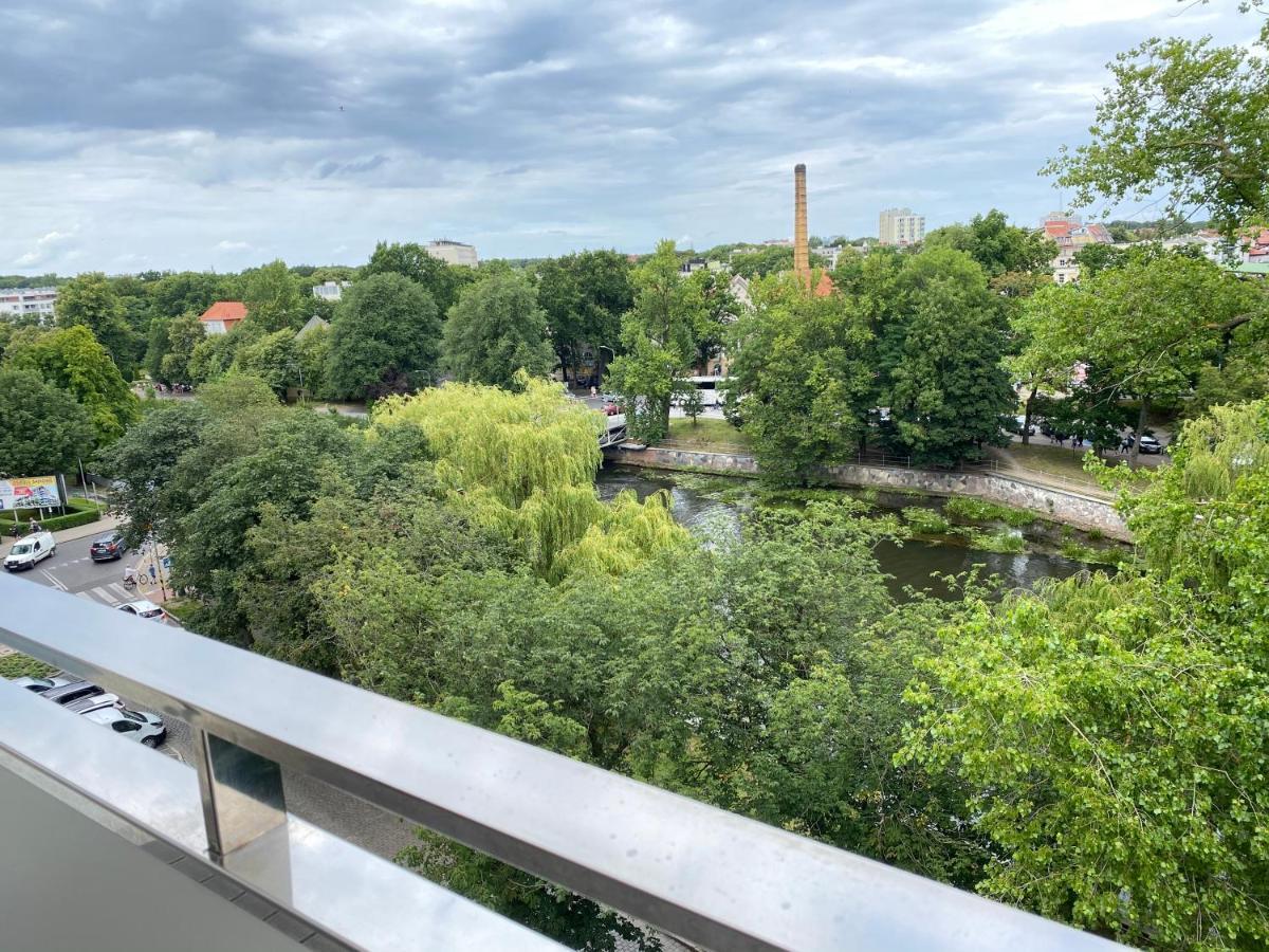 Rodzinny Apartament Platany Centrum Kołobrzeg Esterno foto